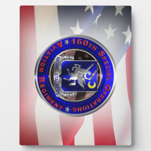 160th Special Operations Aviation NIGHT STALKERS   Plaque