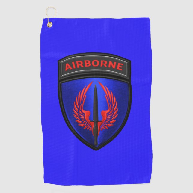 160th Special Operations Aviation Regiment “SOAR”  Golf Towel (Front)