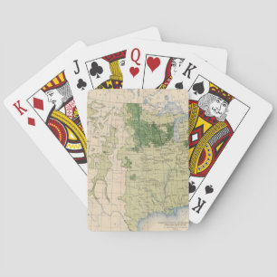 161 Barley/sq mile Playing Cards
