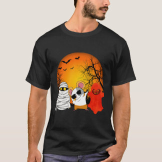 162 Guinea Pig Halloween Pumpkin T-Shirt