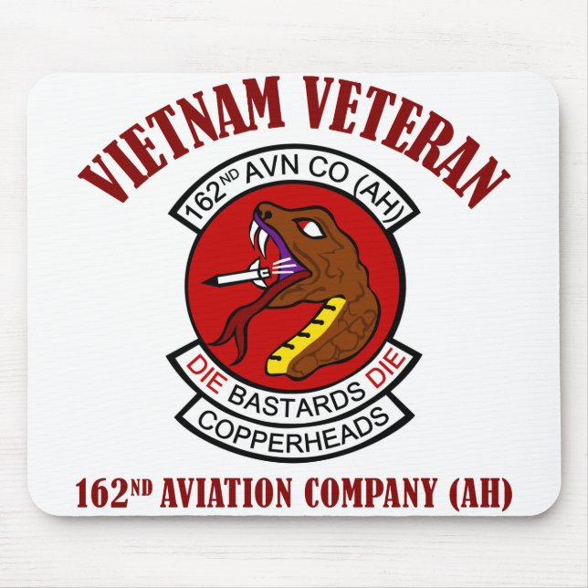 162nd Avn Co (AH) Vietnam Mouse Mat (Front)