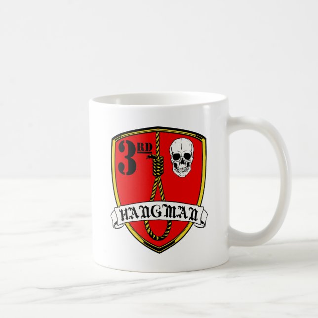 1632 Hangman Regiment Logo Coffee Mug (Right)