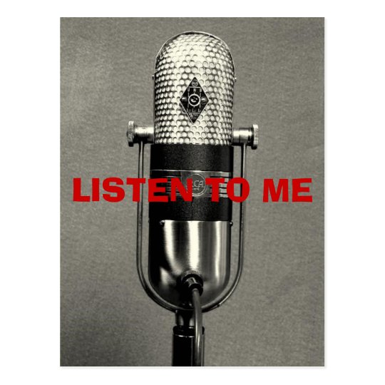 163581257_o, LISTEN TO ME Postcard