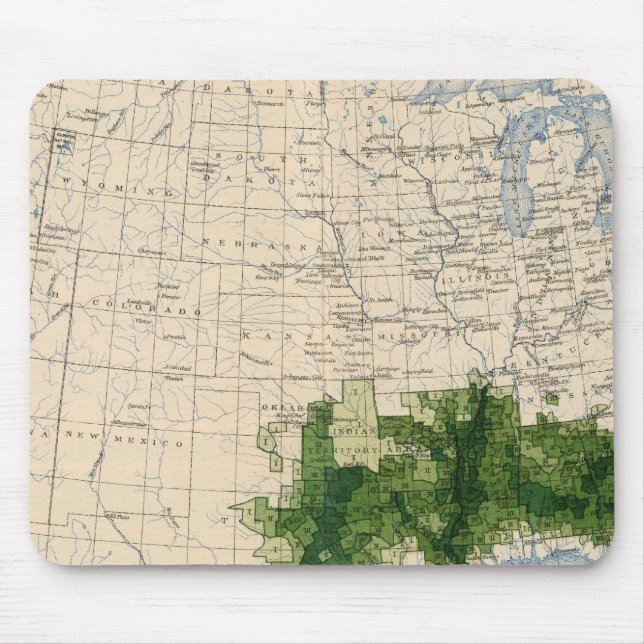165 Cotton/sq mile Mouse Mat (Front)