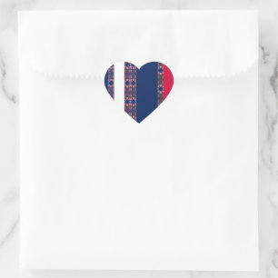 166 HEART STICKER