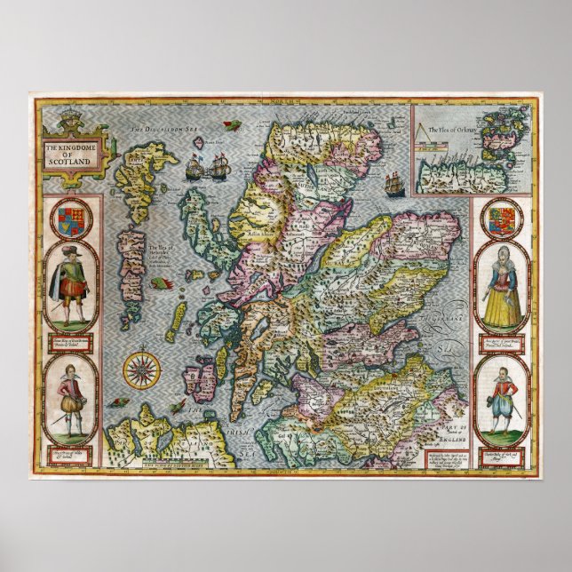 1676 Scotland Poster (Front)