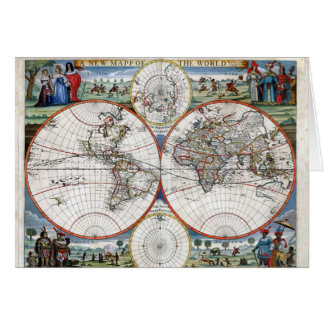 1676 World Map