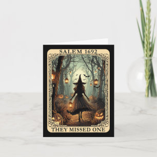 1692 Halloween Witch They Missed One Tarot Card Wo