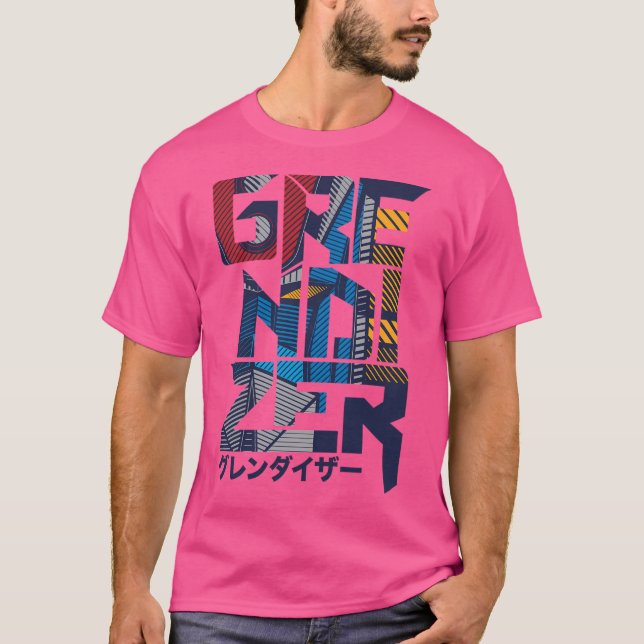169 Grendizer Font T-Shirt (Front)