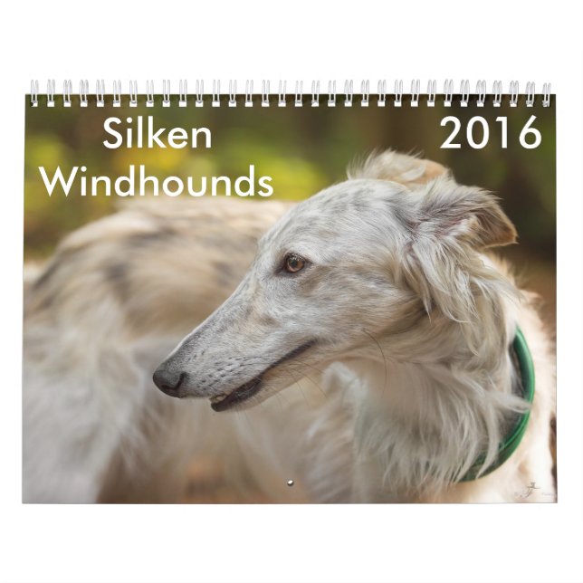 16 2016 Silken Windhounds Calendar (Cover)