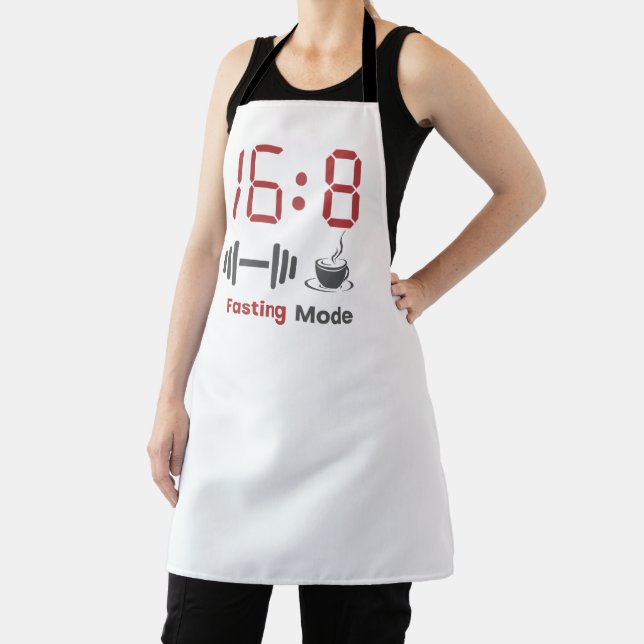 16:8 Fasting Mode Meal Prep Intermittent Fasting A Apron (Insitu)