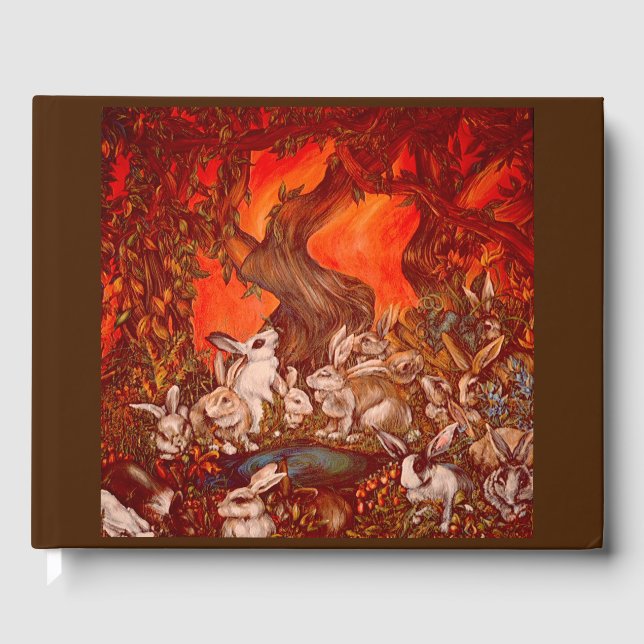 16 Bunnies Guest Book (Front)