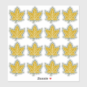 16 Canadian Maple Leaf Anniversary 150 Years