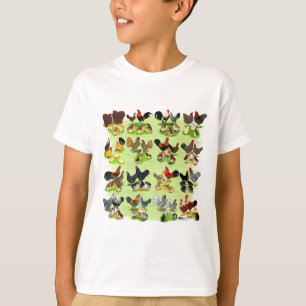 16 Chicken Families T-Shirt
