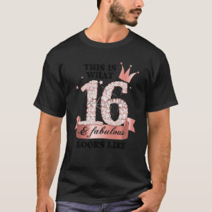 16 & Fabulous I Rose And White Party Group Candid  T-Shirt