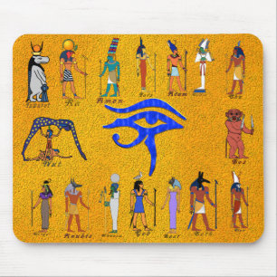 16 Gods Mouse Mat
