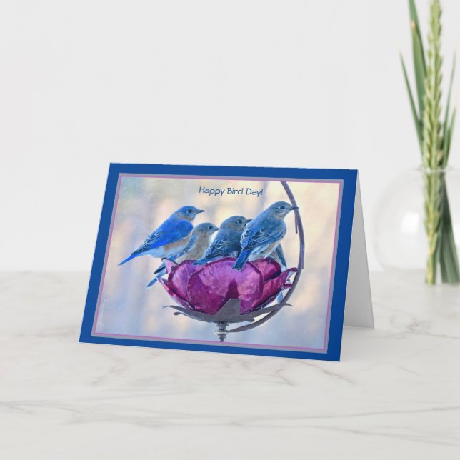 #16 Happy BirdDay (Birthday) Card: Card (Front)