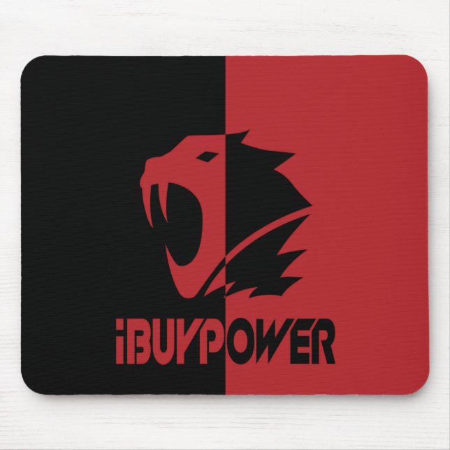 16 IBUY POWER logo Accessories Mouse Pads (Front)