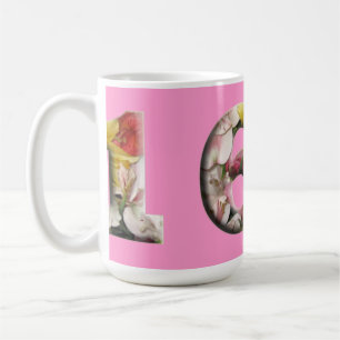 16 Milestone Floral Mug Customisable