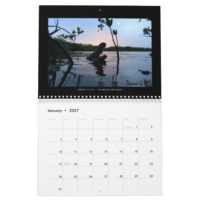 16-month winners calendar (Jan 2027)