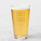 16 oz Custom Pint Glass with Your Logo No Minimum
