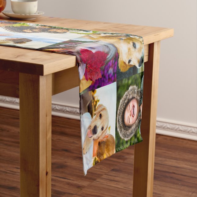 16 Photo Flipped Table Runner (In Situ)