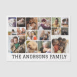 16 photo Tissue Paper<br><div class="desc">You can customise it.</div>