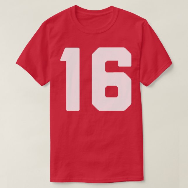 16 sixn T-Shirt (Design Front)