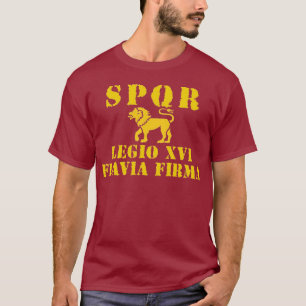 16 Vespasian's 16th Legion - Roman Lion T-Shirt