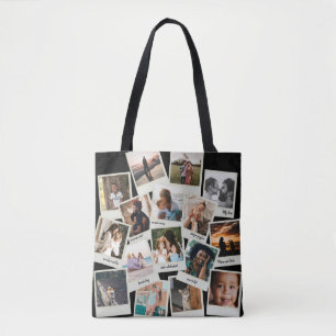 16 Vintage Snapshots Photo Tote Bag