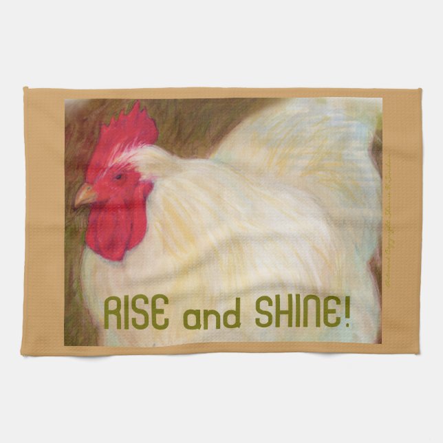 16" x 24" Chicken Kitchen Towel (Horizontal)