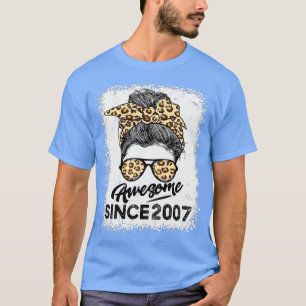 16 Year Old Awesome Since 2007 16th Birthday Gifts T-Shirt