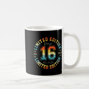 16 Year Old Vintage 2010 Limited Edition 16th Birt Coffee Mug