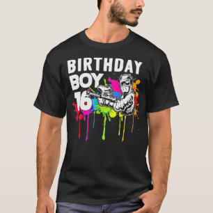16 Years Old Paintballer Gear Gift 16th Paintball  T-Shirt