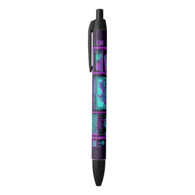 16bit cyberpunk TV set pen (Top (Vertical))