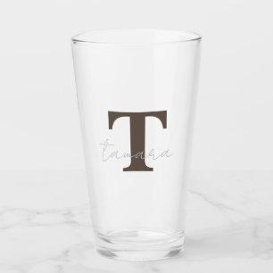 16oz Custom Pint Glass with Your Personalised Name