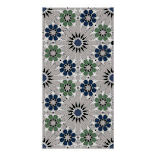 16s and 8s Rosettes Moroccan Style 4 Poster