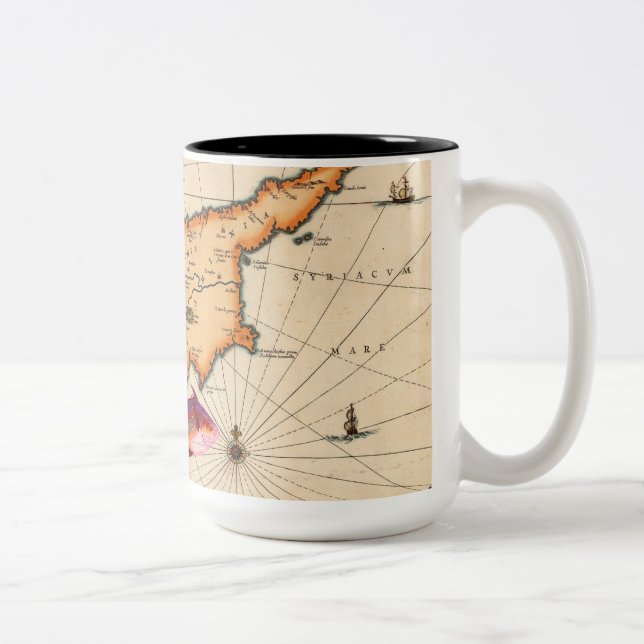 16th/17th Century Nautical Map Mug (Right)