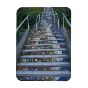 16th Avenue Tiled Steps #2 Magnet