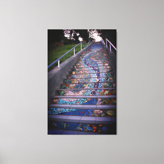 16th Avenue Tiled Steps #3 Canvas Print