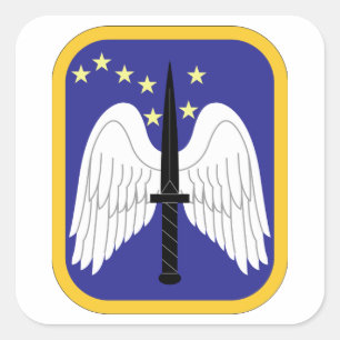 16th Aviation Brigade Square Sticker
