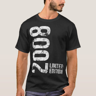 16Th Birthday 16 Years Old Girl Boy 2008 T-Shirt