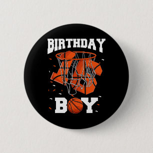 16th Birthday Basketball  Kids1 6 Cm Round Badge