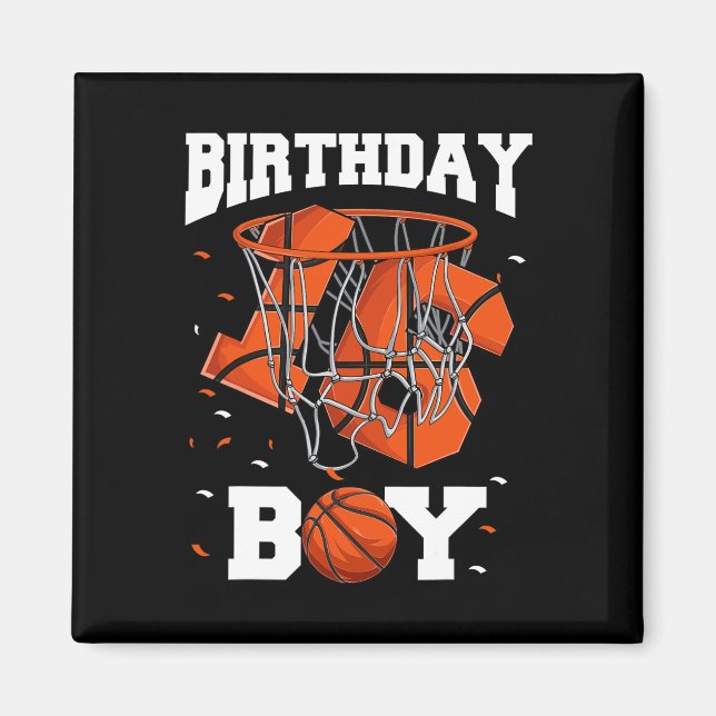 16th Birthday Basketball  Kids1 Magnet (Front)
