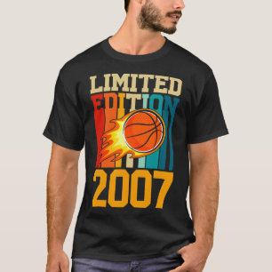 16th Birthday Basketball Limited Edition 2007 Fun  T-Shirt