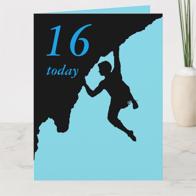 16th birthday card (Front)