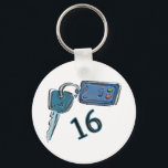 16th Birthday Keys Gifts Key Ring<br><div class="desc">Happy birthday 16 year old.  Time for the keys ans the car.  Sweet 16 b-day gifts,  party favours,  cards and invitations.  Fun t-shirts,  hats,  hoodies,  and many other unique 16th birthday presents.</div>