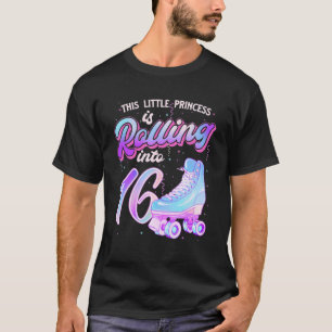 16th Birthday Little Princess 16 Years Old Bday T-Shirt