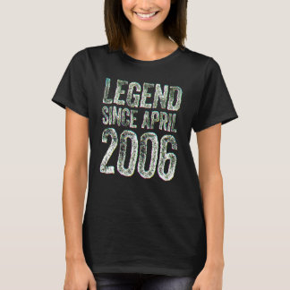 16th Birthday March Born 16 Years Legend Since 20 T-Shirt
