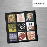 16th birthday party photo collage black boy